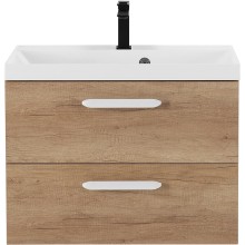 Тумба под раковину BelBagno Aurora 80 AURORA-800-2C-SO-RNN подвесная Rovere Nebrasca Nature