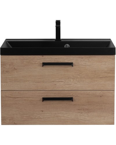 Тумба под раковину BelBagno Aurora 80 AURORA-800-2C-SO-RNN подвесная Rovere Nebrasca Nature