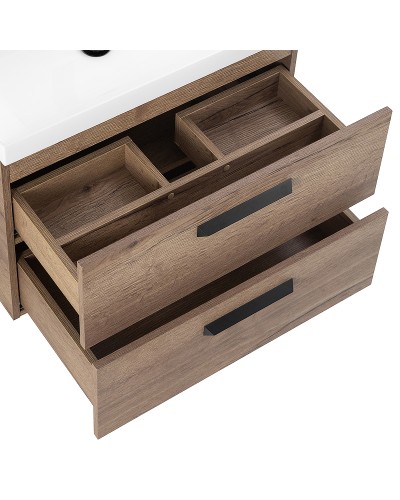 Тумба под раковину BelBagno Aurora 70 AURORA-700-2C-SO-RT подвесная Rovere Tabacco