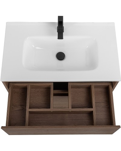 Тумба под раковину BelBagno Kraft 80 KRAFT-800-2C-PIA-RT Rovere Tabacco