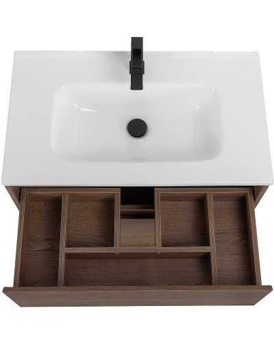 Тумба под раковину BelBagno Kraft 100 KRAFT-1000-2C-PIA-RT Rovere Tabacco
