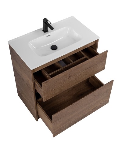 Тумба под раковину BelBagno Kraft 100 KRAFT-1000-2C-PIA-RT Rovere Tabacco