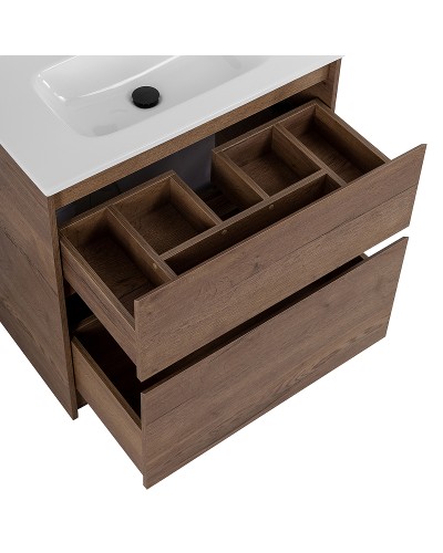 Тумба под раковину BelBagno Kraft 100 KRAFT-1000-2C-PIA-RT Rovere Tabacco