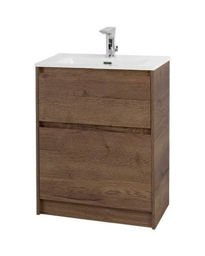 Тумба под раковину BelBagno Kraft 39 50 KRAFT39-500/390-2C-PIA-RT Rovere Tabacco