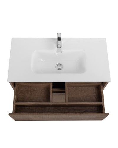Тумба под раковину BelBagno Kraft 39 50 KRAFT39-500/390-2C-PIA-RT Rovere Tabacco