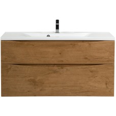 Тумба под раковину BelBagno Marino-H60 110 MARINO-H60-1100-2C-SO-RN-P подвесная Rovere Nature