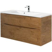 Тумба под раковину BelBagno Marino-H60 110 MARINO-H60-1100-2C-SO-RN-P подвесная Rovere Nature