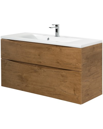 Тумба под раковину BelBagno Marino-H60 110 MARINO-H60-1100-2C-SO-RN-P подвесная Rovere Nature