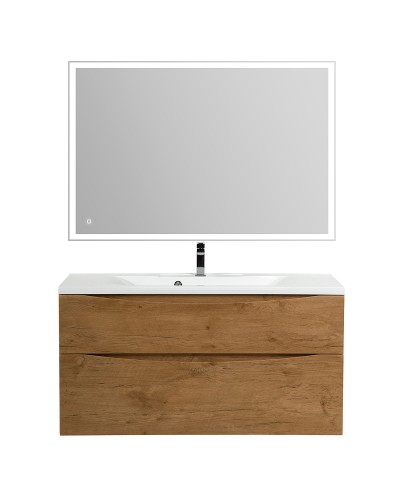 Тумба под раковину BelBagno Marino-H60 110 MARINO-H60-1100-2C-SO-RN-P подвесная Rovere Nature