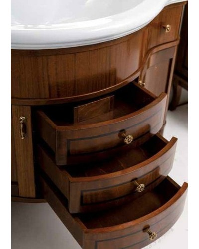 Тумба под раковину Cezares Rubino 105 RUBINO.BA.Noc Noce