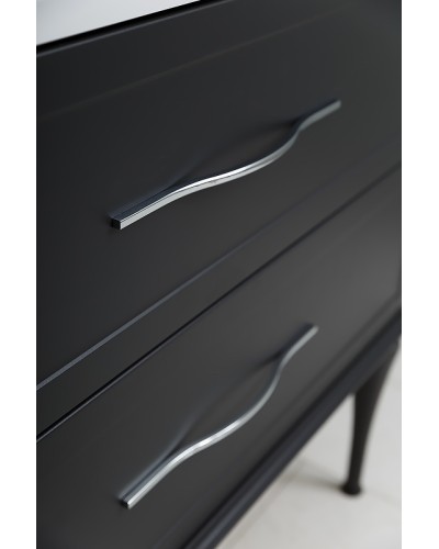 Тумба под раковину Cezares Tiffany 100 54952 подвесная Nero grafite