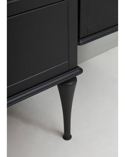 Тумба под раковину Cezares Tiffany 100 54952 подвесная Nero grafite