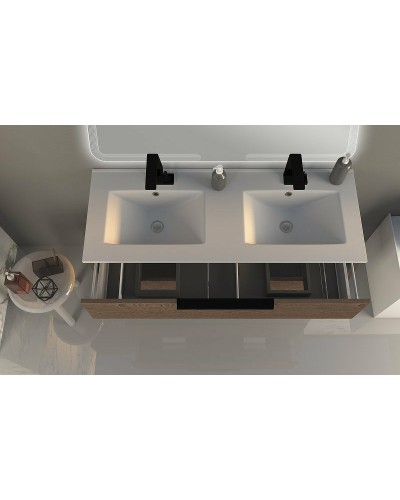 Тумба под раковину Cezares Urban 120 55161 подвесная Frassino scuro