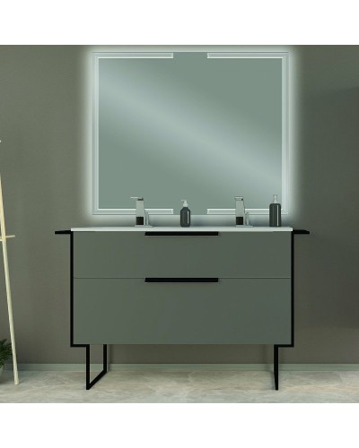 Тумба под раковину Cezares Urban 120 55163 подвесная Grigio opaco