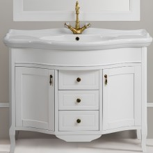 Тумба под раковину Cezares Andama 110 ANDAMA.BA.BLO Bianco laccato opaco