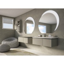 Тумба Cezares Avril 100 54406 подвесная Grigio Talpa