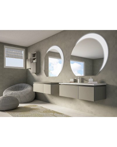 Тумба Cezares Avril 100 54406 подвесная Grigio Talpa