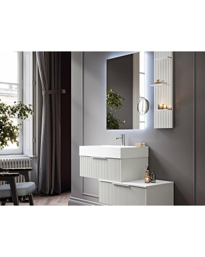 Тумба под раковину Cezares Premium 70 55436 подвесная Bianco opaco