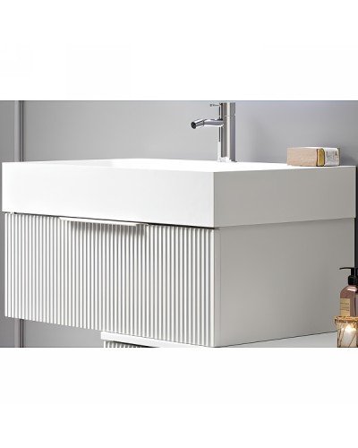 Тумба под раковину Cezares Premium 70 55436 подвесная Bianco opaco