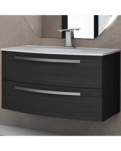 Тумба под раковину Cezares Comfort 100 54482 подвесная Grigio Scuro