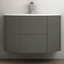 Тумба под раковину Cezares Eden 90 55069 подвесная Grigio talpa opaco