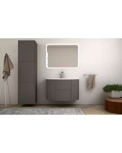 Тумба под раковину Cezares Eden 90 55069 подвесная Grigio talpa opaco