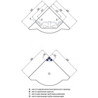 Тумба белый 59,8х59,8 см Акватон Альтаир 1A042601AR010