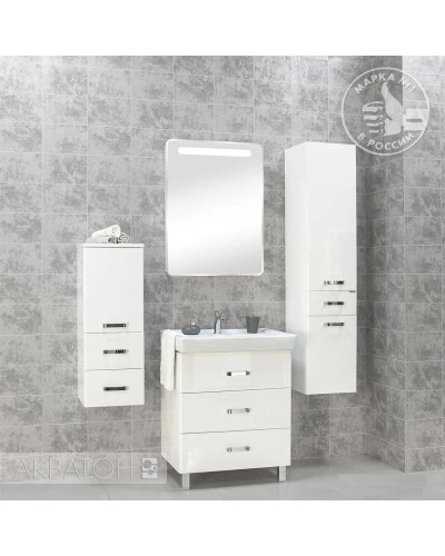 Тумба белый 67 см Акватон Америна 1A169001AM010