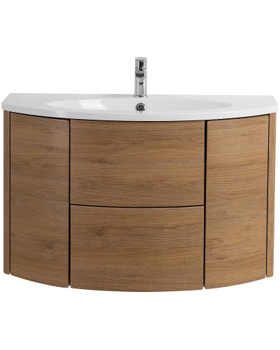 Тумба под раковину Cezares Eden 90 55073 подвесная Rovere Tabacco