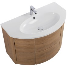 Тумба под раковину Cezares Eden 90 55073 подвесная Rovere Tabacco