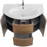 Тумба под раковину Cezares Eden 90 55073 подвесная Rovere Tabacco