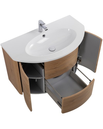 Тумба под раковину Cezares Eden 90 55073 подвесная Rovere Tabacco