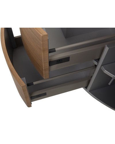 Тумба под раковину Cezares Eden 90 55073 подвесная Rovere Tabacco