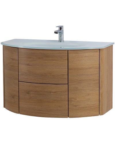 Тумба под раковину Cezares Eden 90 55073 подвесная Rovere Tabacco