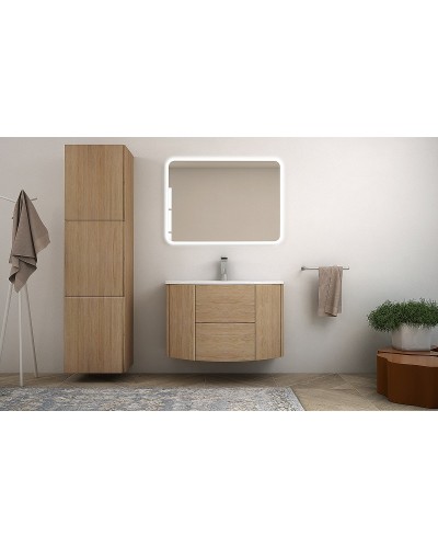 Тумба под раковину Cezares Eden 90 55073 подвесная Rovere Tabacco