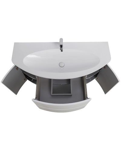 Тумба под раковину Cezares Eden 120 54861 подвесная Bianco Lucido