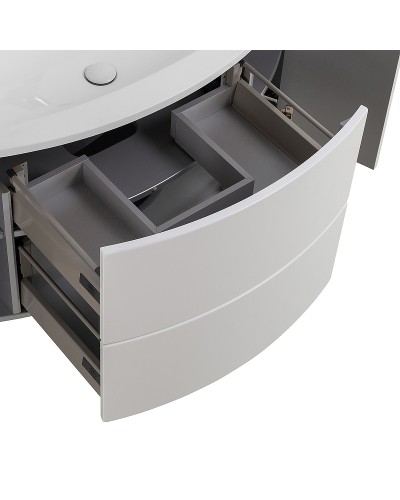 Тумба под раковину Cezares Eden 120 54861 подвесная Bianco Lucido