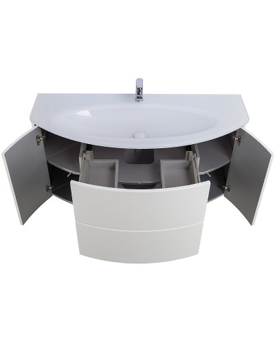 Тумба под раковину Cezares Eden 120 54861 подвесная Bianco Lucido