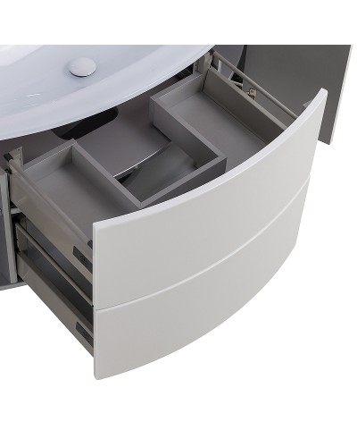 Тумба под раковину Cezares Eden 120 54861 подвесная Bianco Lucido