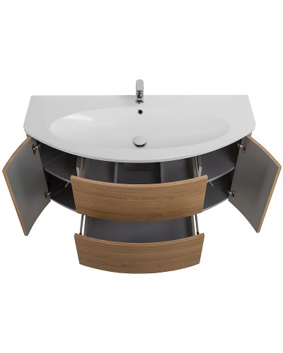 Тумба под раковину Cezares Eden 120 54842 подвесная Rovere Tabacco