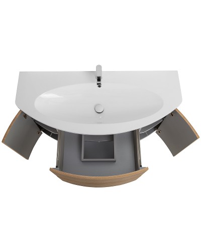 Тумба под раковину Cezares Eden 120 54842 подвесная Rovere Tabacco