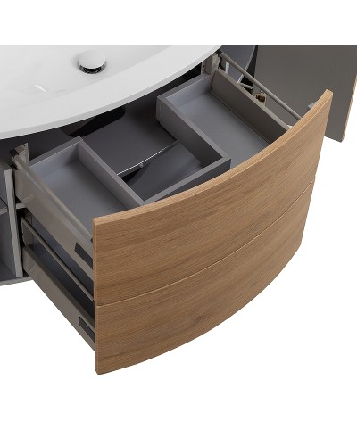 Тумба под раковину Cezares Eden 120 54842 подвесная Rovere Tabacco