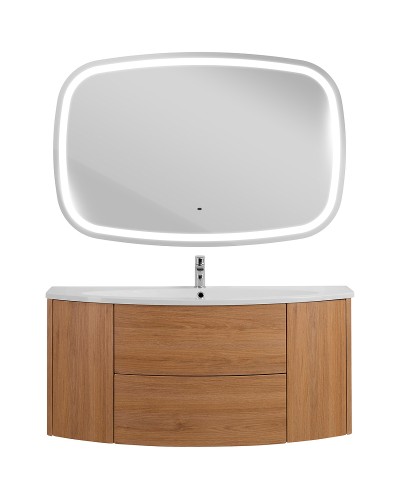 Тумба под раковину Cezares Eden 120 54842 подвесная Rovere Tabacco