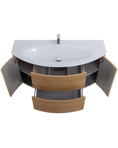 Тумба под раковину Cezares Eden 120 54842 подвесная Rovere Tabacco