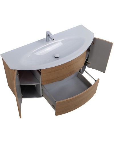 Тумба под раковину Cezares Eden 120 54842 подвесная Rovere Tabacco