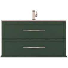 Тумба под раковину Cezares Tiffany 100 55331 подвесная Verde opaco