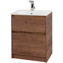 Тумба под раковину BelBagno Kraft 60 KRAFT-600-2C-PIA-RT Rovere Tabacco