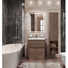 Тумба под раковину BelBagno Kraft 60 KRAFT-600-2C-PIA-RT Rovere Tabacco