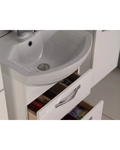 Тумба белый 47 см Акватон Ария 1A140001AA010