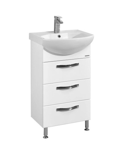 Тумба без раковины белый 47 см Акватон Ария 1A140201AA010